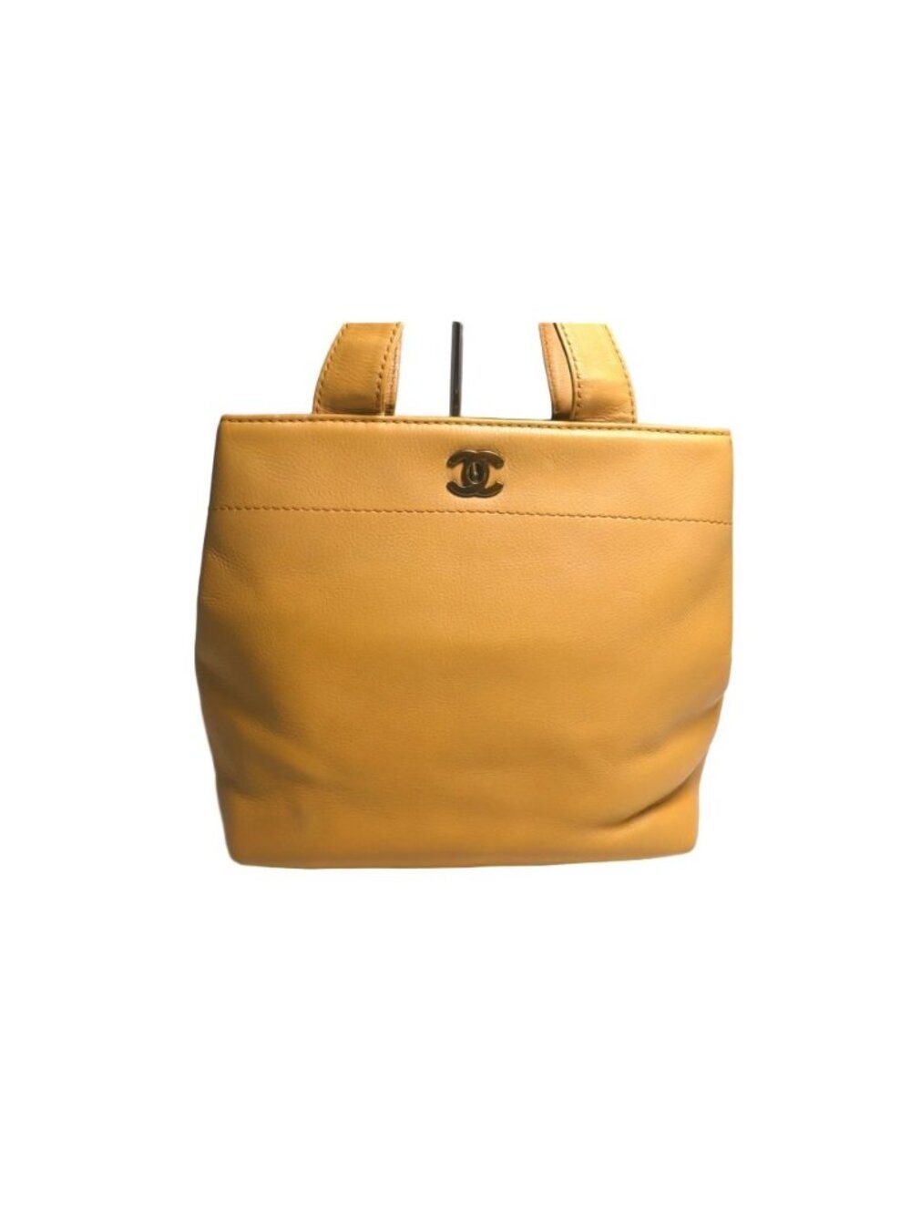 Chanel Turnlock GD Leather Tote